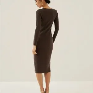Love Bonito | Dresses | 9 Love Bonito Reine Ribbed Knit Bodycon Midi Dress  Nwt | Poshmark